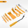imageGOOACC 11PCS Auto Trim Removal Tool Kit NoScratch Pry Tool Kit for Car Audio Dash Door Panel Window Molding Fastener Remover Tool KitBlackYellow