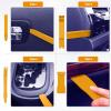 imageGOOACC 11PCS Auto Trim Removal Tool Kit NoScratch Pry Tool Kit for Car Audio Dash Door Panel Window Molding Fastener Remover Tool KitBlackYellow