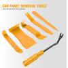 imageGOOACC 11PCS Auto Trim Removal Tool Kit NoScratch Pry Tool Kit for Car Audio Dash Door Panel Window Molding Fastener Remover Tool KitBlackYellow