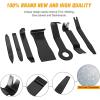 imageGOOACC 6PCS Auto Trim Removal Tool Kit NoScratch Tool Kit for Car Audio Dash Panel Window Molding Fastener Remover Tool KitBlueBlack