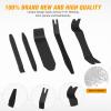imageGOOACC 6PCS Auto Trim Removal Tool Kit NoScratch Tool Kit for Car Audio Dash Panel Window Molding Fastener Remover Tool KitBlueBlack