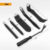 imageGOOACC 6PCS Auto Trim Removal Tool Kit NoScratch Tool Kit for Car Audio Dash Panel Window Molding Fastener Remover Tool KitBlueBlack