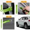 imageGOOACC 6PCS Auto Trim Removal Tool Kit NoScratch Tool Kit for Car Audio Dash Panel Window Molding Fastener Remover Tool KitBlueGreen
