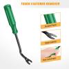 imageGOOACC 6PCS Auto Trim Removal Tool Kit NoScratch Tool Kit for Car Audio Dash Panel Window Molding Fastener Remover Tool KitBlueGreen
