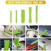 imageGOOACC 6PCS Auto Trim Removal Tool Kit NoScratch Tool Kit for Car Audio Dash Panel Window Molding Fastener Remover Tool KitBlueGreen