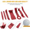 imageGOOACC 6PCS Auto Trim Removal Tool Kit NoScratch Tool Kit for Car Audio Dash Panel Window Molding Fastener Remover Tool KitBlueRed