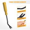 imageGOOACC 6PCS Auto Trim Removal Tool Kit NoScratch Tool Kit for Car Audio Dash Panel Window Molding Fastener Remover Tool KitBlueYellow