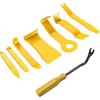 imageGOOACC 6PCS Auto Trim Removal Tool Kit NoScratch Tool Kit for Car Audio Dash Panel Window Molding Fastener Remover Tool KitBlueYellow