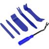imageGOOACC 6PCS Auto Trim Removal Tool Kit NoScratch Tool Kit for Car Audio Dash Panel Window Molding Fastener Remover Tool KitBlueBlue