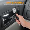 imageGOOACC 11 PCS Trim Removal Tool Kit Metal Pry Tool Auto Fastener Remover Pry Bar Set Car Door Panel Removal Tool Dashboard Repair Kit GreenBlack