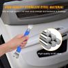 imageGOOACC 11 PCS Trim Removal Tool Kit Metal Pry Tool Auto Fastener Remover Pry Bar Set Car Door Panel Removal Tool Dashboard Repair Kit GreenBlue