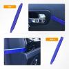 imageGOOACC 11 PCS Trim Removal Tool Kit Metal Pry Tool Auto Fastener Remover Pry Bar Set Car Door Panel Removal Tool Dashboard Repair Kit GreenBlue