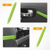 imageGOOACC 11 PCS Trim Removal Tool Kit Metal Pry Tool Auto Fastener Remover Pry Bar Set Car Door Panel Removal Tool Dashboard Repair Kit GreenGreen