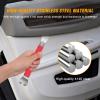 imageGOOACC 11 PCS Trim Removal Tool Kit Metal Pry Tool Auto Fastener Remover Pry Bar Set Car Door Panel Removal Tool Dashboard Repair Kit GreenRed