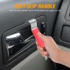imageGOOACC 11 PCS Trim Removal Tool Kit Metal Pry Tool Auto Fastener Remover Pry Bar Set Car Door Panel Removal Tool Dashboard Repair Kit GreenRed