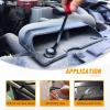 imageGOOACC 11 PCS Trim Removal Tool Kit Metal Pry Tool Auto Fastener Remover Pry Bar Set Car Door Panel Removal Tool Dashboard Repair Kit GreenRed