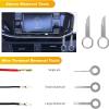 imageGOOACC 19Pcs Trim Removal Tool Set Panel Fastener Clips Removal Automotive Plastic Upholstery Pliers Removal Install Removal Car Tool with Storage Bag for Trim Panel Audio Clip Pliers TerminalYellowBlue