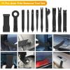 imageGOOACC 19Pcs Trim Removal Tool Set Panel Fastener Clips Removal Automotive Plastic Upholstery Pliers Removal Install Removal Car Tool with Storage Bag for Trim Panel Audio Clip Pliers TerminalYellowBlack
