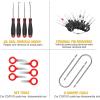 imageGOOACC 415 Pcs Car Retainer Clips ampamp Fastener Remover  18 Most Popular Sizes Auto Push Pin Rivets Set Door Trim Panel Clips for GM Ford Toyota Honda Chrysler48Pcs Remover 40Pcs Clips