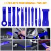 imageGOOACC 480PCS Bumper Retainer Clips with Fastener Remover Car Plastic Rivets Push Retainer Kit Door Trim Panel Clips for Toyota GM Ford Honda Acura Chrysler120Pcs Clips  118 Remover Blue