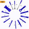 imageGOOACC 480PCS Bumper Retainer Clips with Fastener Remover Car Plastic Rivets Push Retainer Kit Door Trim Panel Clips for Toyota GM Ford Honda Acura Chrysler120Pcs Clips  118 Remover Blue