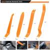 imageGOOACC 480PCS Bumper Retainer Clips with Fastener Remover Car Plastic Rivets Push Retainer Kit Door Trim Panel Clips for Toyota GM Ford Honda Acura Chrysler240Pcs Clips  5 Remover