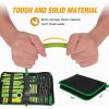 imageGOOACC 480PCS Bumper Retainer Clips with Fastener Remover Car Plastic Rivets Push Retainer Kit Door Trim Panel Clips for Toyota GM Ford Honda Acura Chrysler120Pcs Clips  118 Remover Green