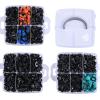 imageGOOACC 680Pcs Car Push Retainer Clips ampamp Auto Fasteners Assortment 22 Most Popular Sizes Nylon Bumper Fender Rivets with 10 Cable Ties for Toyota GM Ford Honda Chevy