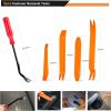 imageGOOACC 725Pcs Car Push Retainer Clips ampamp Auto Fasteners Assortment 23 Most Popular Sizes Nylon Bumper Fender Rivets with 10 Cable Ties and Fasteners Remover for Toyota GM Ford Honda Chevy655PCS Clips  Remover