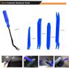 imageGOOACC 725Pcs Car Push Retainer Clips ampamp Auto Fasteners Assortment 23 Most Popular Sizes Nylon Bumper Fender Rivets with 10 Cable Ties and Fasteners Remover for Toyota GM Ford Honda Chevy815Pcs Clips  Remover