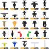 imageGOOACC 725Pcs Car Push Retainer Clips ampamp Auto Fasteners Assortment 23 Most Popular Sizes Nylon Bumper Fender Rivets with 10 Cable Ties and Fasteners Remover for Toyota GM Ford Honda Chevy815Pcs Clips  Remover