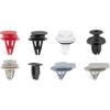 imageGOOACC 855Pcs Car Push Retainer Clips ampamp Auto Fasteners Assortment 16 Most Popular Sizes Nylon Bumper Fender Rivets with Cable Ties and Fasteners Remover Fits for Toyota GM Ford Honda Acura Chrysler130Pcs Rivet Clips