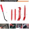 imageGOOACC 855Pcs Car Push Retainer Clips ampamp Auto Fasteners Assortment 16 Most Popular Sizes Nylon Bumper Fender Rivets with Cable Ties and Fasteners Remover Fits for Toyota GM Ford Honda Acura Chrysler120 Clips  5 Tools