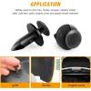 imageGOOACC 855Pcs Car Push Retainer Clips ampamp Auto Fasteners Assortment 16 Most Popular Sizes Nylon Bumper Fender Rivets with Cable Ties and Fasteners Remover Fits for Toyota GM Ford Honda Acura Chrysler200Pcs Rivet Clips