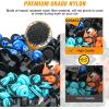 imageGOOACC 855Pcs Car Push Retainer Clips ampamp Auto Fasteners Assortment 16 Most Popular Sizes Nylon Bumper Fender Rivets with Cable Ties and Fasteners Remover Fits for Toyota GM Ford Honda Acura Chrysler180 Clips  1 Tools