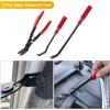 imageGOOACC 1115Pcs Car Push Retainer Clips ampamp Auto Fasteners Assortment 32 Most Popular Sizes Nylon Bumper Fender Rivets with 10 Cable Ties and Fasteners Remover for GM Ford Toyota Honda Chrysler42Pcs Remover  60Pcs Clips