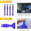 imageGOOACC 1115Pcs Car Push Retainer Clips ampamp Auto Fasteners Assortment 32 Most Popular Sizes Nylon Bumper Fender Rivets with 10 Cable Ties and Fasteners Remover for GM Ford Toyota Honda Chrysler60Pcs Clips  42 Remover