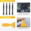 imageGOOACC 1115Pcs Car Push Retainer Clips ampamp Auto Fasteners Assortment 32 Most Popular Sizes Nylon Bumper Fender Rivets with 10 Cable Ties and Fasteners Remover for GM Ford Toyota Honda Chrysler102Pcs Clips Remover Black