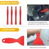 imageGOOACC 1115Pcs Car Push Retainer Clips ampamp Auto Fasteners Assortment 32 Most Popular Sizes Nylon Bumper Fender Rivets with 10 Cable Ties and Fasteners Remover for GM Ford Toyota Honda Chrysler42Pcs Remover  60Pcs Clips