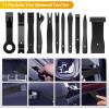 imageGOOACC 1115Pcs Car Push Retainer Clips ampamp Auto Fasteners Assortment 32 Most Popular Sizes Nylon Bumper Fender Rivets with 10 Cable Ties and Fasteners Remover for GM Ford Toyota Honda Chrysler102Pcs Clips Remover Black