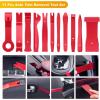 imageGOOACC 1115Pcs Car Push Retainer Clips ampamp Auto Fasteners Assortment 32 Most Popular Sizes Nylon Bumper Fender Rivets with 10 Cable Ties and Fasteners Remover for GM Ford Toyota Honda Chrysler42Pcs Remover  60Pcs Clips