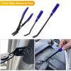 imageGOOACC 1115Pcs Car Push Retainer Clips ampamp Auto Fasteners Assortment 32 Most Popular Sizes Nylon Bumper Fender Rivets with 10 Cable Ties and Fasteners Remover for GM Ford Toyota Honda Chrysler60Pcs Clips  42 Remover