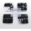 imageGOOACC 1115Pcs Car Push Retainer Clips ampamp Auto Fasteners Assortment 32 Most Popular Sizes Nylon Bumper Fender Rivets with 10 Cable Ties and Fasteners Remover for GM Ford Toyota Honda Chrysler1115Pcs Clips Remover