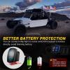 imageGOOACC 2 PCS 4FT LED Whip Light with Spring Base Spiral RGB Chasing RF Remote Lighted Whips wRocker Switch LED Antenna for UTV ATV Truck Sand Rail Buggy Dune RZR CanamRemote Control W Spring Base