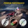 imageGOOACC 2 PCS 4FT LED Whip Light with Spring Base Spiral RGB Chasing RF Remote Lighted Whips wRocker Switch LED Antenna for UTV ATV Truck Sand Rail Buggy Dune RZR CanamRemoteAPP Control