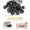 imageGOOACC 820Pcs Car Push Retainer Clips Auto Fasteners Assortment 36 Sizes Nylon Bumper Fender Rivets and Fasteners Remover for Ford GM Toyota Honda Chrysler BMW Benz Nissan Subaru Audi Mazda40Pcs 10mm Clips