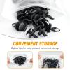 imageGOOACC 820Pcs Car Push Retainer Clips Auto Fasteners Assortment 36 Sizes Nylon Bumper Fender Rivets and Fasteners Remover for Ford GM Toyota Honda Chrysler BMW Benz Nissan Subaru Audi Mazda50Pcs 9mm Clips