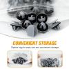 imageGOOACC 820Pcs Car Push Retainer Clips Auto Fasteners Assortment 36 Sizes Nylon Bumper Fender Rivets and Fasteners Remover for Ford GM Toyota Honda Chrysler BMW Benz Nissan Subaru Audi Mazda50Pcs Mazda Clips