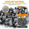 imageGOOACC 820Pcs Car Push Retainer Clips Auto Fasteners Assortment 36 Sizes Nylon Bumper Fender Rivets and Fasteners Remover for Ford GM Toyota Honda Chrysler BMW Benz Nissan Subaru Audi Mazda50Pcs 12mm Fender Clips