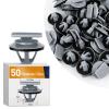 imageGOOACC 820Pcs Car Push Retainer Clips Auto Fasteners Assortment 36 Sizes Nylon Bumper Fender Rivets and Fasteners Remover for Ford GM Toyota Honda Chrysler BMW Benz Nissan Subaru Audi Mazda50Pcs Mazda Clips